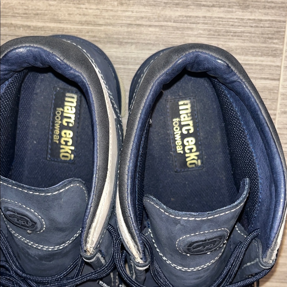 Marc Ecko Men’s Dark Blue/Beige Sneakers